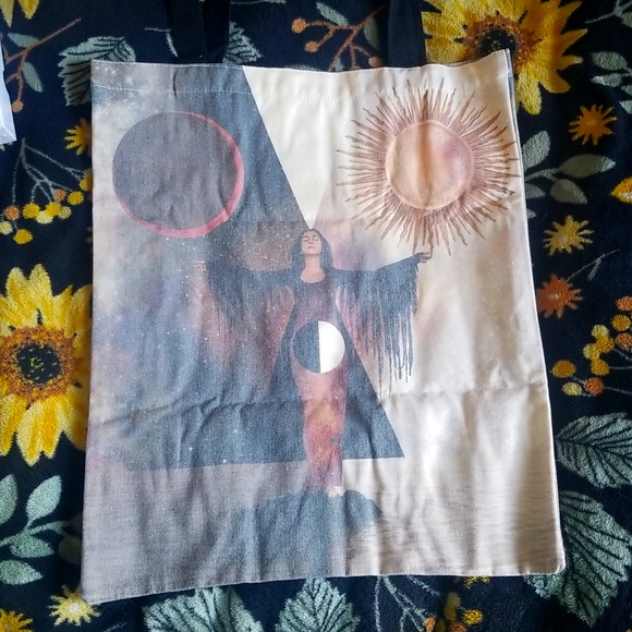 Cosmic Collage Balance Tote Bag - Picture 2 of 2